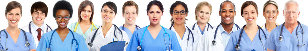 Nurses and doctors